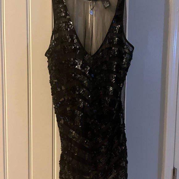 Elegant sequence blouse BKE. Woman size M. - Picture 2 of 3